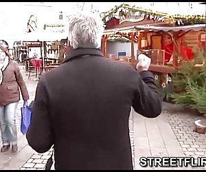 Streetflirts.com ялған кастинг агент ала Минет